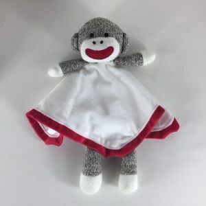 BABY STARTERS Sock Monkey Snuggle Buddy